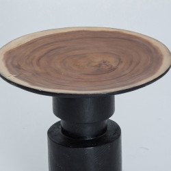 Table basse Sauris en bois tropical