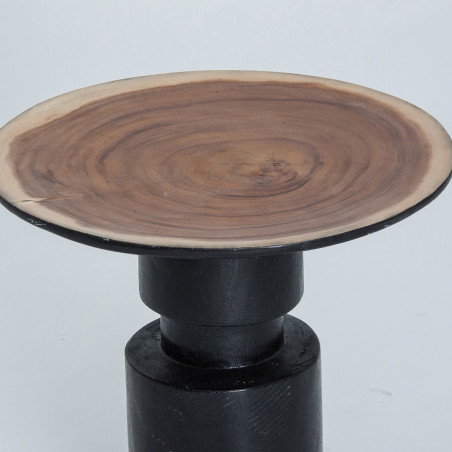 Table basse Sauris en bois tropical