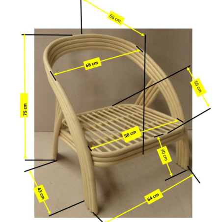 Fauteuil Maya Amadeus