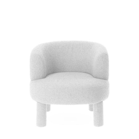 Fauteuil gris Chiné Reisa