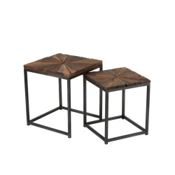 Set De 2 Table Gigogne Shanil