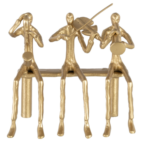 Lot de 3 Statuettes Déco Contemporain