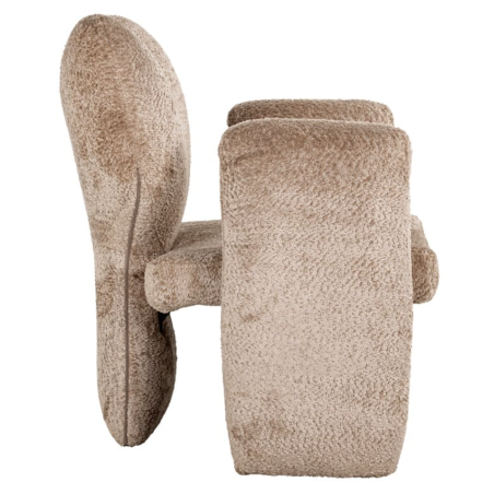 Fauteuil Didi mouton naturel