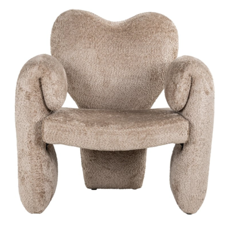 Fauteuil Didi mouton naturel