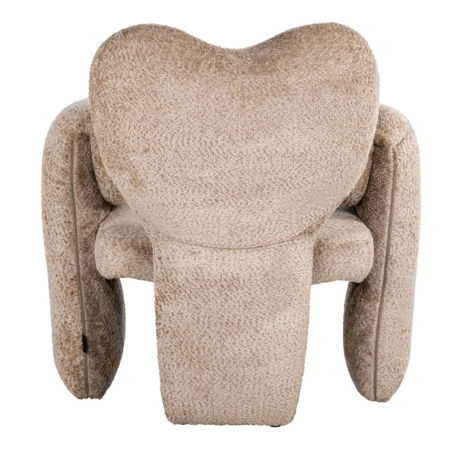 Fauteuil Didi mouton naturel