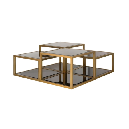 Table de salon Loua set de 4