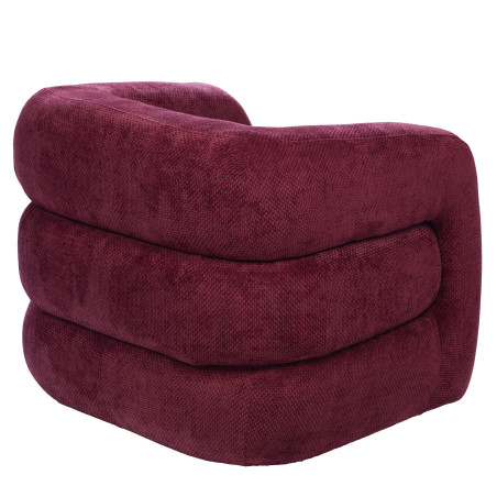 Fauteuil Bess rouge