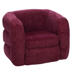 Fauteuil Bess rouge