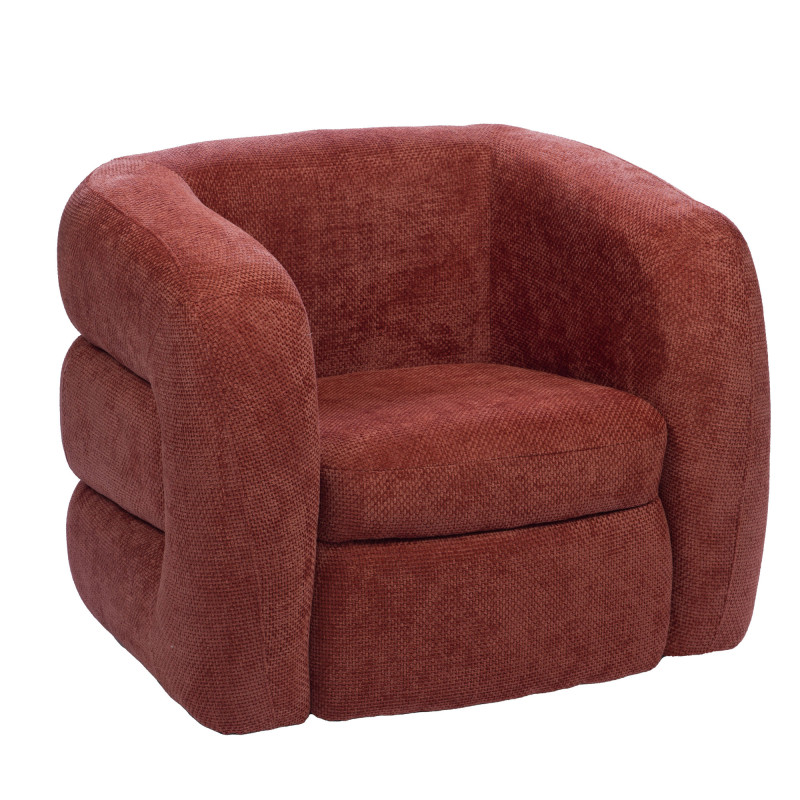 Fauteuil Bess orange