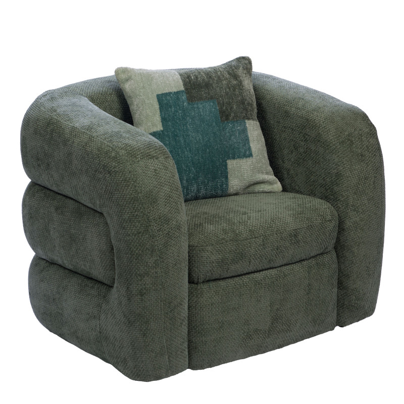 Fauteuil Bess vert