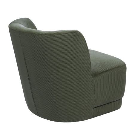 Fauteuil Berny vert kaki