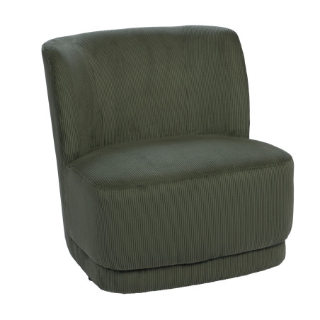 Fauteuil Berny vert kaki