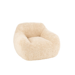 Fauteuil Shearl Crème Small