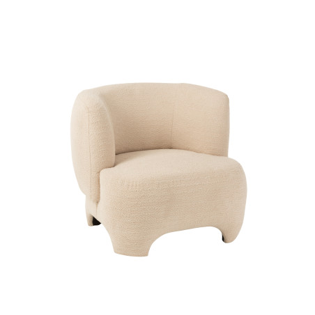 Fauteuil Tricote crème