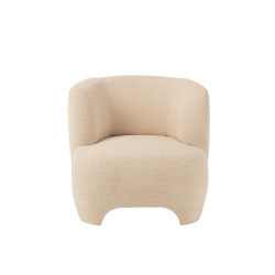 Fauteuil Tricote crème