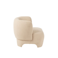 Fauteuil Tricote crème