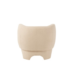 Fauteuil Tricote crème