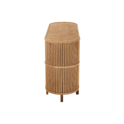 Console Exo Bambou et Rotin Naturel