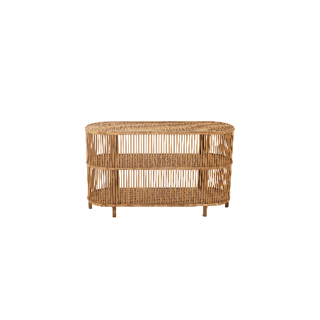 Console Exo Bambou et Rotin Naturel