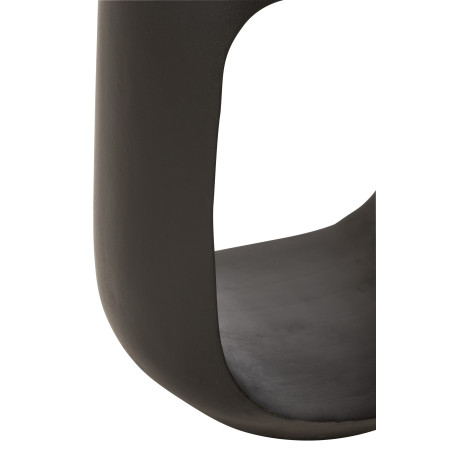 Table D'appoint Pod Bois De Manguier Noir