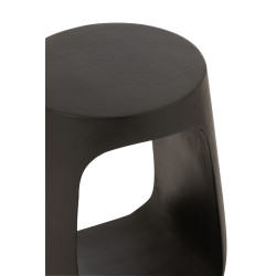 Table D'appoint Pod Bois De Manguier Noir