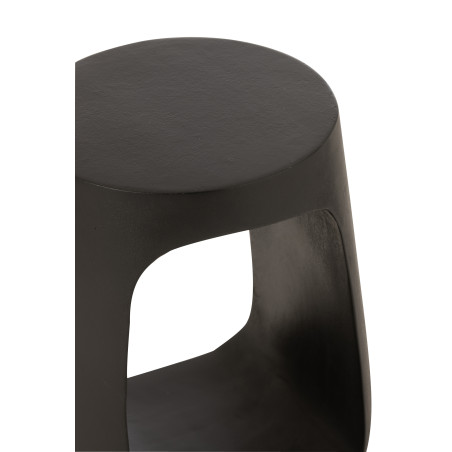 Table D'appoint Pod Bois De Manguier Noir