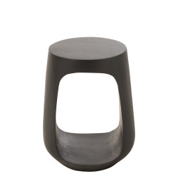 Table D'appoint Pod Bois De Manguier Noir