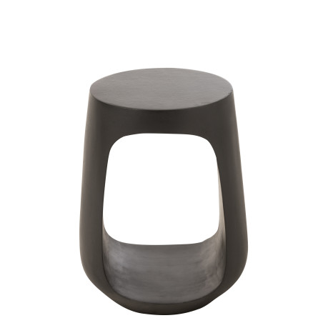 Table D'appoint Pod Bois De Manguier Noir