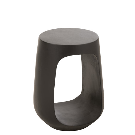 Table D'appoint Pod Bois De Manguier Noir