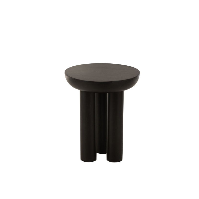 Table D'appoint Trio Bois De Manguier Noir