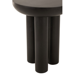 Table D'appoint Trio Bois De Manguier Noir