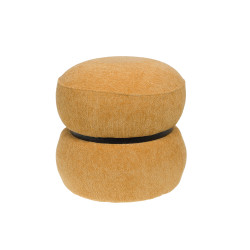 Pouf nuage jaune