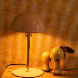 Lampe Basile rose corail