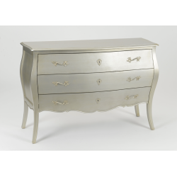 Grande Commode Murano Silver