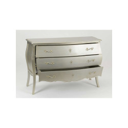 Grande Commode Murano Silver