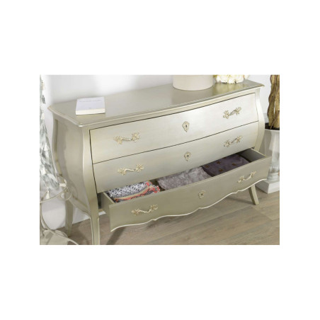 Grande Commode Murano Silver