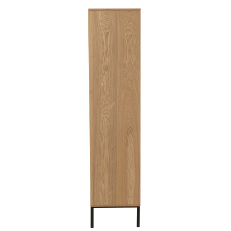 Armoire Cases Bois et Rotin