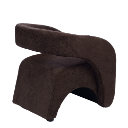 Fauteuil Barney Marron